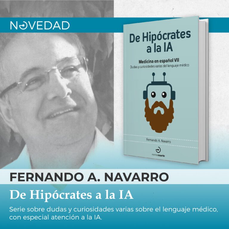 Imagen para la noticia de la venta del libro 'De Hipócrates a la IA'.