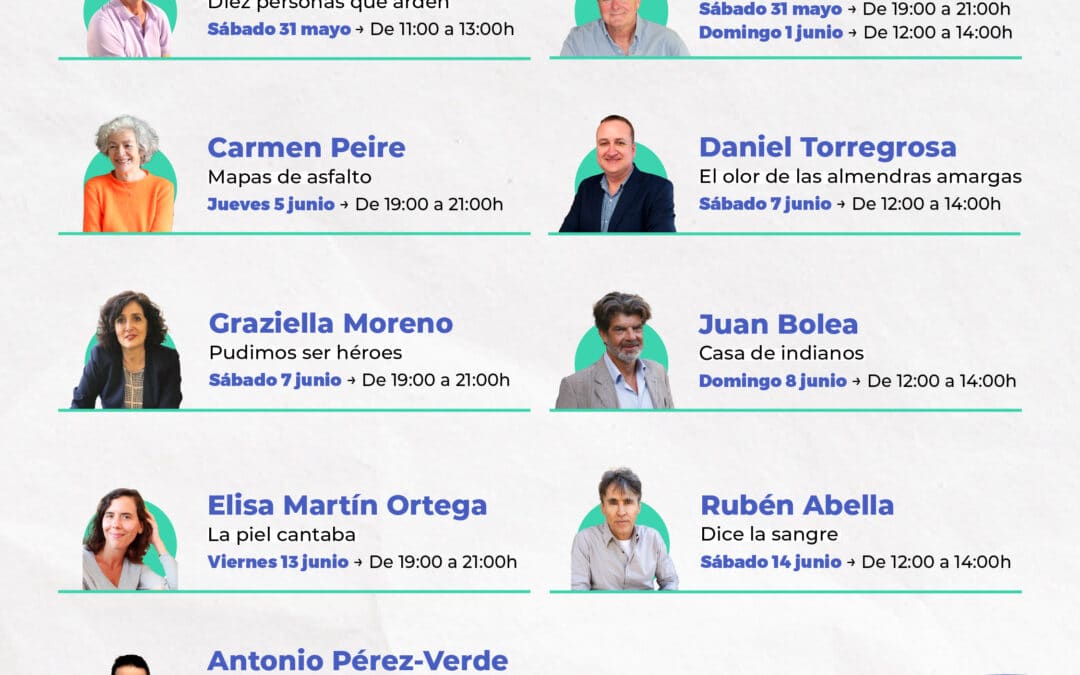 Menoscuarto desembarca en la Feria del Libro de Madrid con un calendario repleto de firmas y encuentros literarios