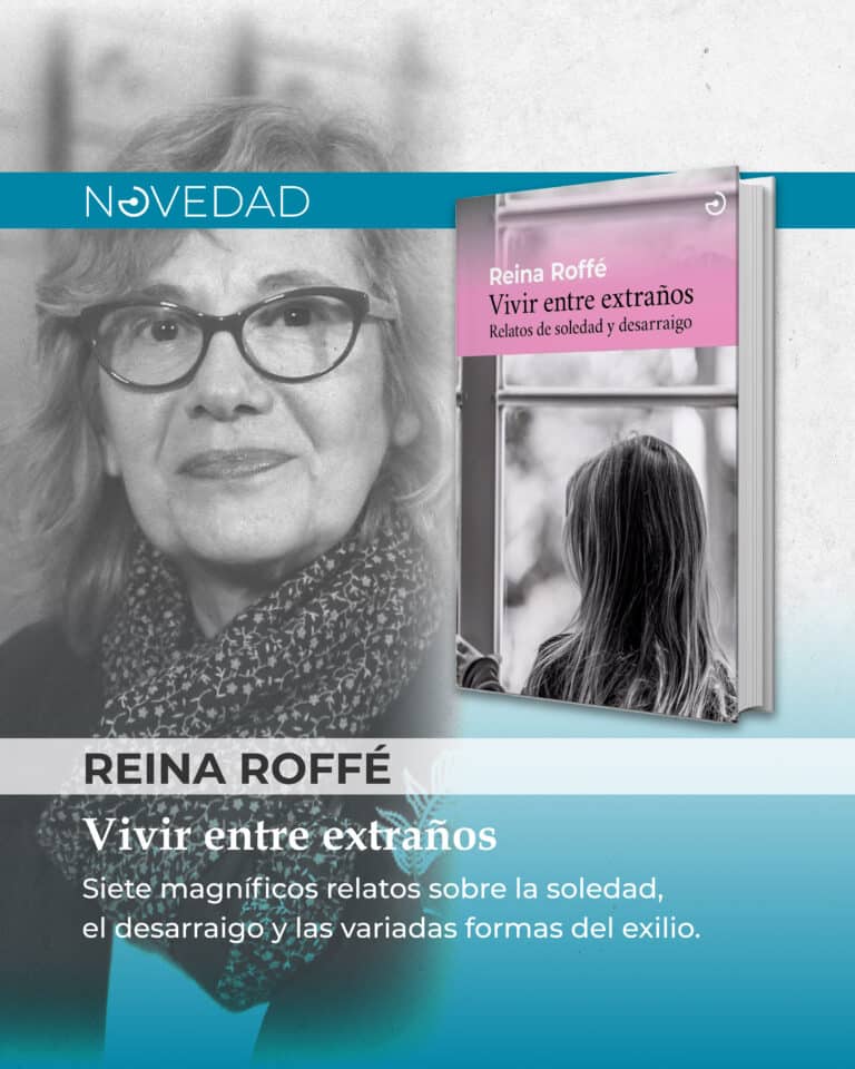 Creatividad para la noticia de la novedad 'Vivir entre extraños'.