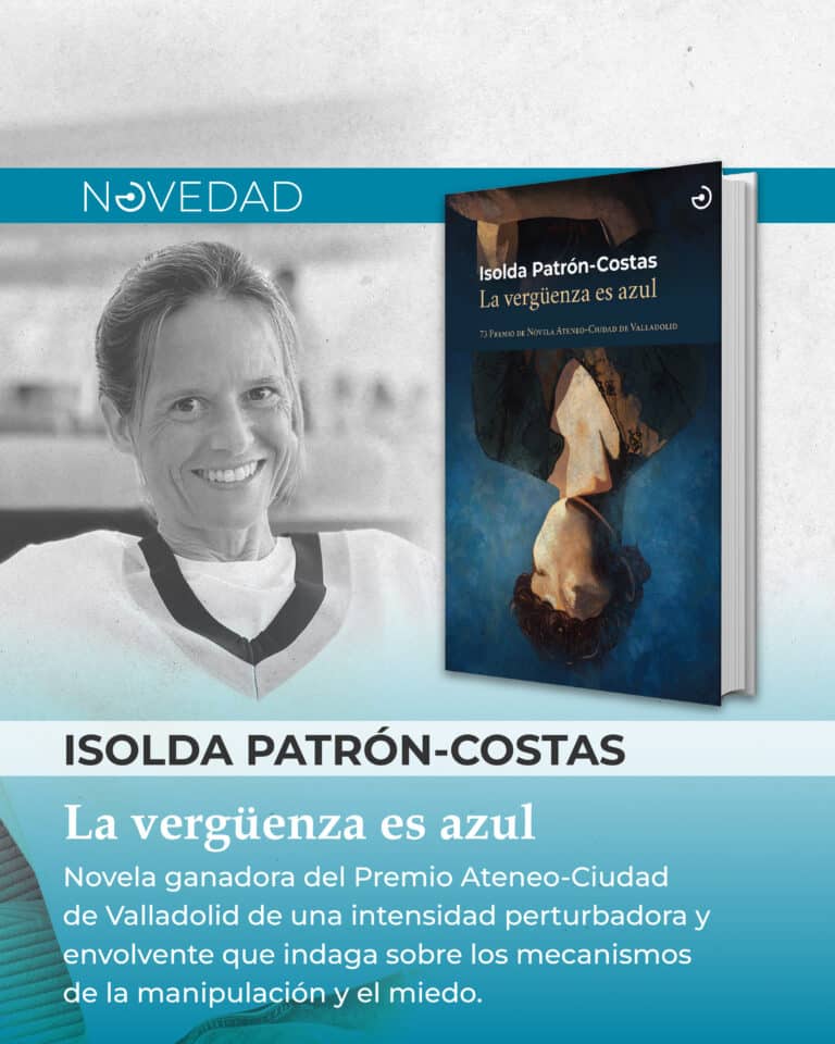 Creatividad para la novedad La vergüenza es azul'.