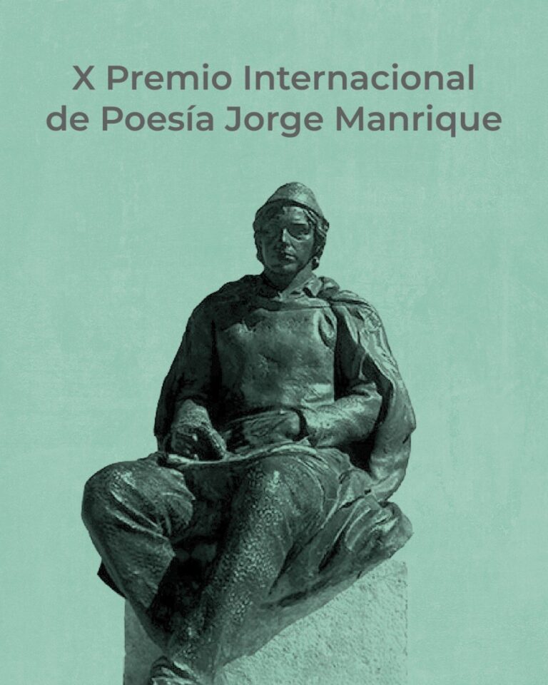Creatividad para la noticia del X Premio Jorge Manrique de poesía.
